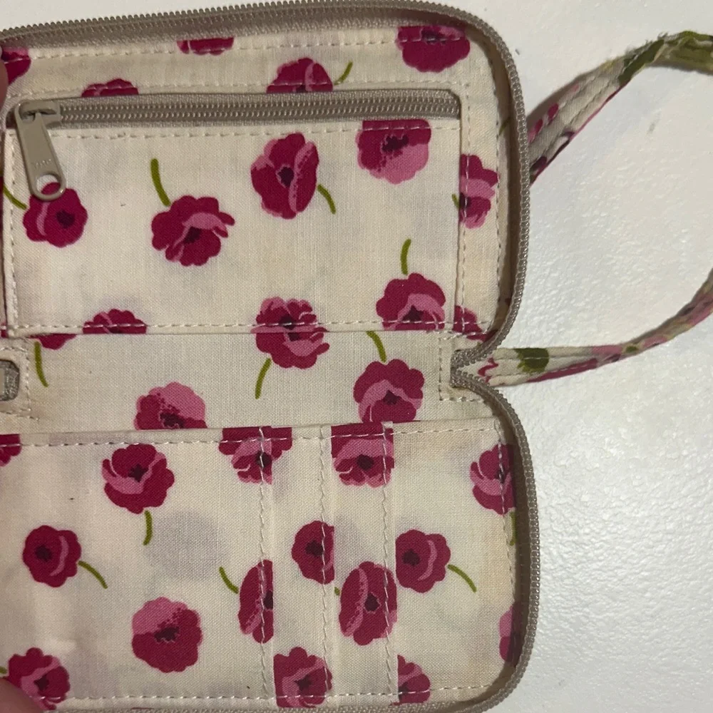 Vera Bradley Floral Cell Phone Wristlet
